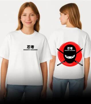 03 Assassin Ninja Graphic T-Shirt