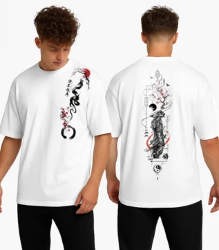 Ink Dragon Japanese T-Shirt