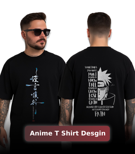 Anime T shirt Design Collection