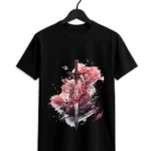 Samurai Blossom Katana T-Shirt