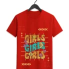 Floral Girls Graphic T-Shirt