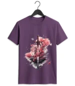 Samurai Blossom Katana T-Shirt