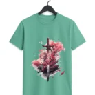 Samurai Blossom Katana T-Shirt