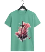 Samurai Blossom Katana T-Shirt