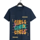 Floral Girls Graphic T-Shirt