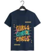 Floral Girls Graphic T-Shirt