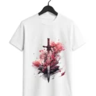 Samurai Blossom Katana T-Shirt