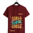 Floral Girls Graphic T-Shirt