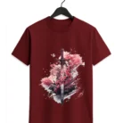 Samurai Blossom Katana T-Shirt