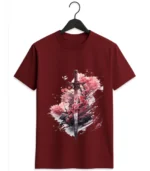 Samurai Blossom Katana T-Shirt