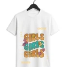 Floral Girls Graphic T-Shirt
