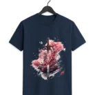 Samurai Blossom Katana T-Shirt