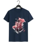 Samurai Blossom Katana T-Shirt