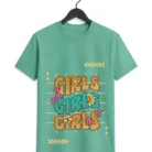 Floral Girls Graphic T-Shirt