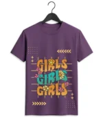 Floral Girls Graphic T-Shirt