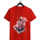 Samurai Blossom Katana T-Shirt