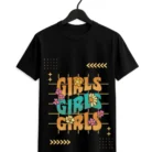Floral Girls Graphic T-Shirt