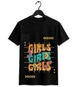Floral Girls Graphic T-Shirt