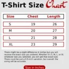 T-shirt Size Chart