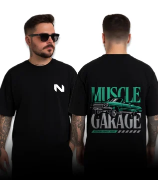 Muscle Garage Graphic T-Shirt
