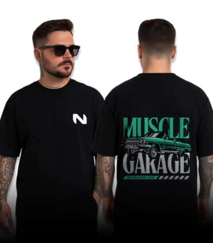 Muscle Garage Graphic T-Shirt