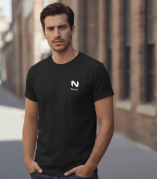 Black-basic-tshirt-front