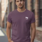 NURAQ Purple T-Shirt – Premium Cotton Unisex