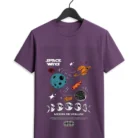 Space Ways Oversized Graphic T-Shirt
