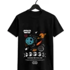 Space Ways Oversized Graphic T-Shirt
