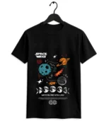 Space Ways Oversized Graphic T-Shirt