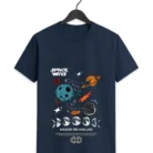 Space Ways Oversized Graphic T-Shirt
