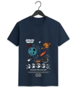 Space Ways Oversized Graphic T-Shirt