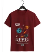 Space Ways Oversized Graphic T-Shirt