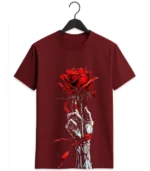 Rose Hand Graphic T-Shirt