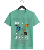 Space Ways Oversized Graphic T-Shirt