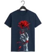 Rose Hand Graphic T-Shirt