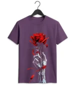 Rose Hand Graphic T-Shirt