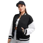Black & White Varsity Jacket