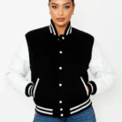 Black & White Varsity Jacket