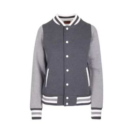 Grey Varsity Jacket