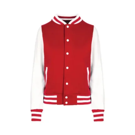 Red & White Varsity Jacket