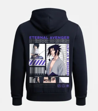 Zipper Hoodies Back Side