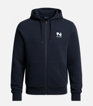 Zipper Hoodies Front Side
